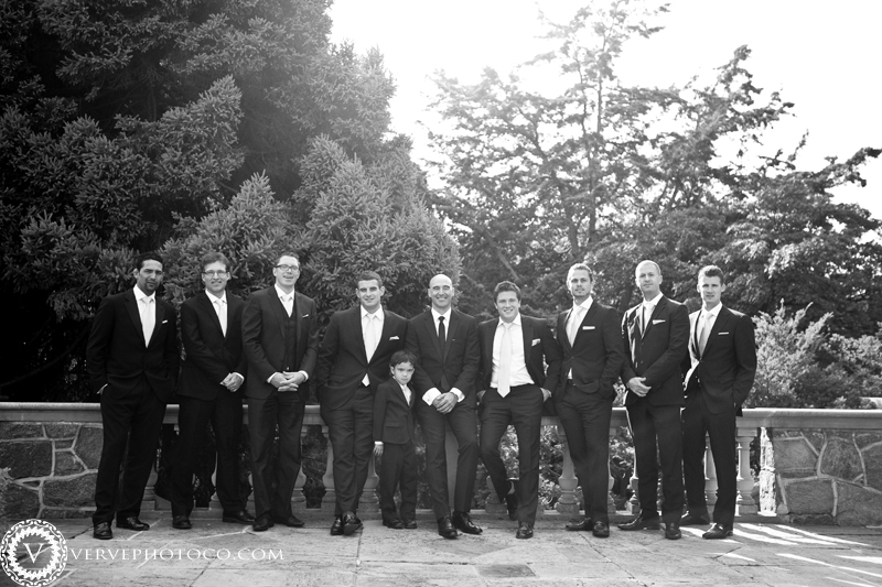 Graydon Hall wedding groomsmen